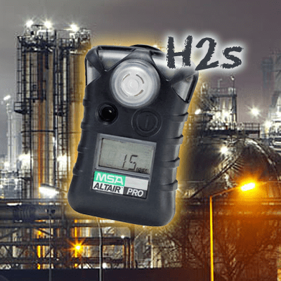 PFI SAT - Détecteur monogaz MSA Altair PRO h2S hydrogène sulfuré