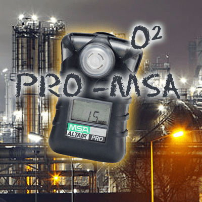 PFI SAT - Détecteur monogaz MSA Altair PRO O2 oxygène