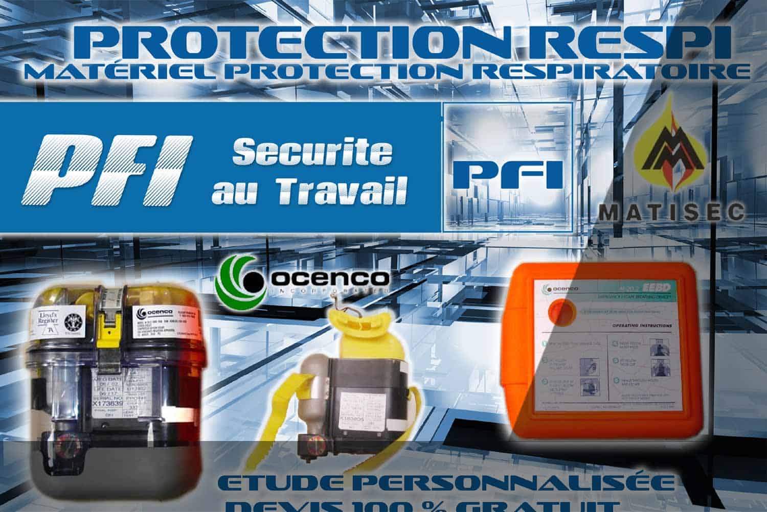 Tarif/Infos - KIT ARI 3S MATISEC - Appareil Respiratoire Isolant 3s kit - Appareil Respiratoire Isolant kit 3s Matisec - Kit 3s Matisec