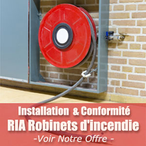 Installateur & Installation Robinets incendie armés 