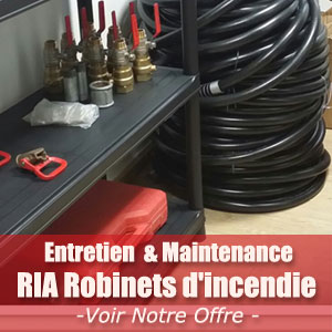 Entretien & Maintenance Robinets incendie armés