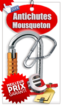 Mousquetons - Mousqueton travaux en hauteur