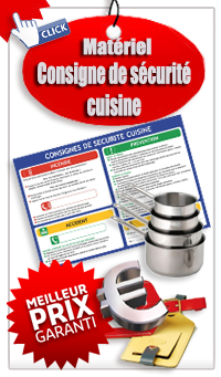 Consignes cuisine