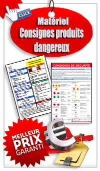 Consignes produits dangereux