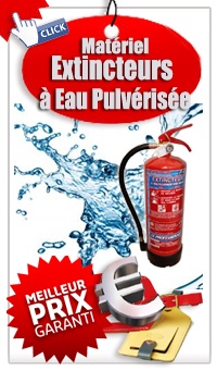 Catalogue des Extincteurs à Eau Pulvérisée