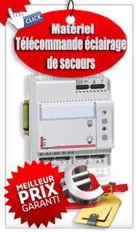 Catalogue Télécommande éclairage de secours