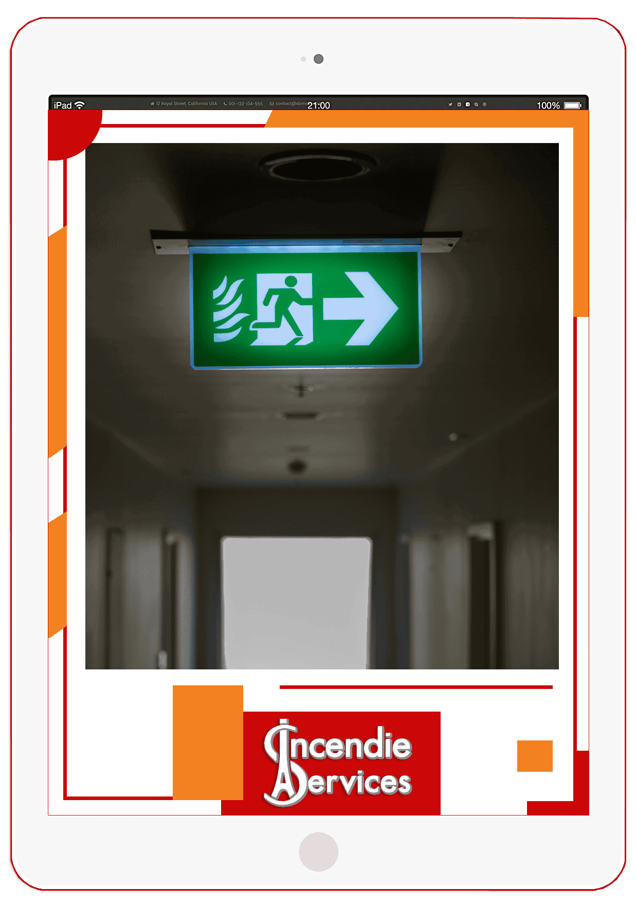 ISP Incendie Service Paris Éclairage de sécurité